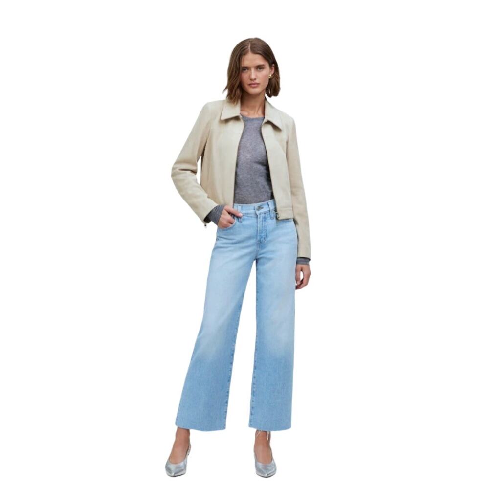 Madewell Perfect Vintage Wide Leg Jeans Kenmore NQ920 NWT 26